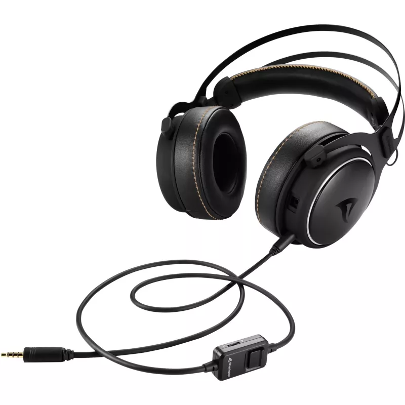 Sharkoon SKILLER SGH50 cuffie con archetto cablate gaming nero