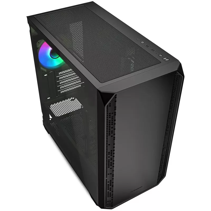 Sharkoon MK2 RGB Micro Tower nero