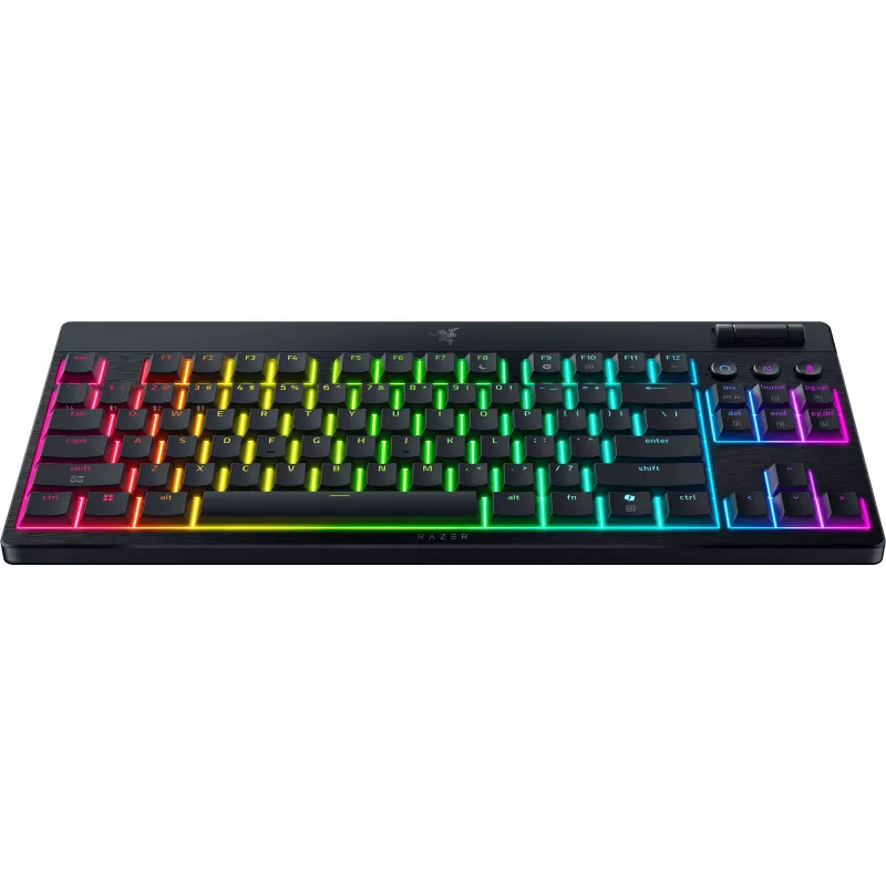 BlackWidow V4 Low-Profile TKL HyperSpeed, tastiera da gaming nera, layout DE, Razer Low-Profile Orange