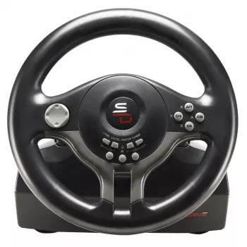 Volante + pedali Subsonic SV200 nero grigio USB rotazione 180°