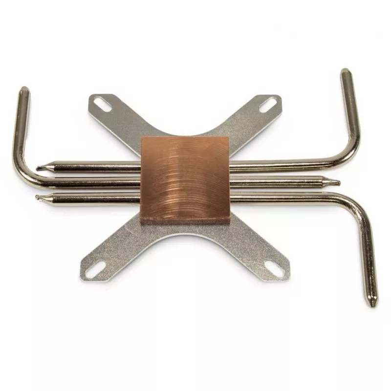 Dissipatore Inter-Tech IP-3, rame, argento, 165x100x12 mm