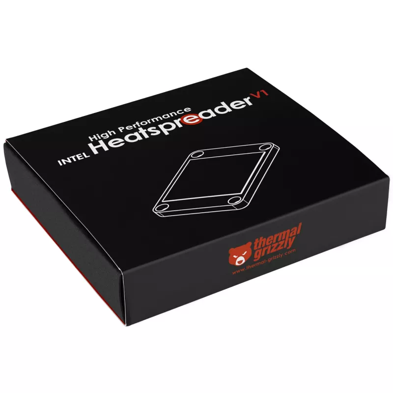 Thermal Grizzly diffusore di calore Intel High Performance Heatspreader V1 – interfaccia termica metallica per il raffreddamento della CPU