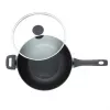 Wok Salter BW09329AR 28 cm Megastone Noir antiaderente