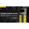 Caricabatterie Nitecore Ci12 caricatore universale USB per Li‑Ion, NiCd, NiMH, ingresso 3A 5/9/12V, case in plastica