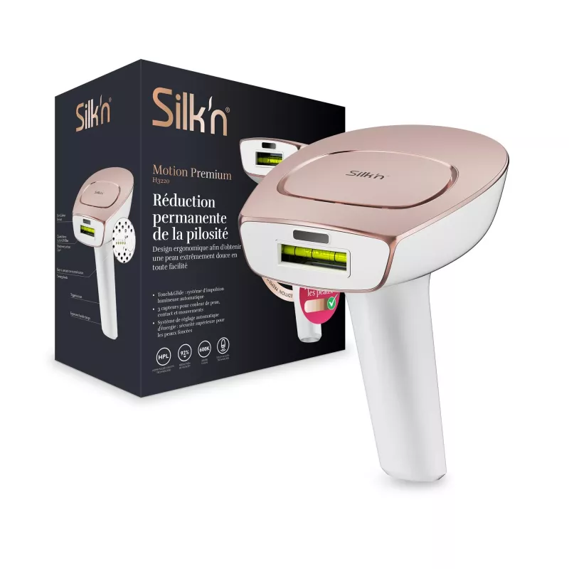 Silk'n Motion Premium MOP1PE4P001 Epilatore IPL, oro rosa