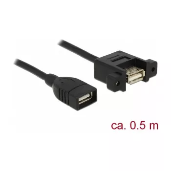 Cavo USB DeLOCK 85459 USB 2.0 0,5 m nero