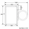 Lavatrice a carica frontale Bosch WAN2813APL Series 4 8 kg 1400 giri/min bianca