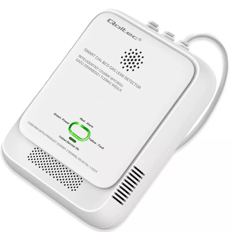 Rilevatore gas e monossido di carbonio LED