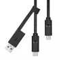 Cavo USB-A a USB-C ProXtend USBCWA-001 1 m, nero, 0,06 kg
