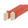 Digitus DK-1644-A-020-R-10 Cavo patch CAT 6A S/FTP 2 m, rosso, confezione da 10