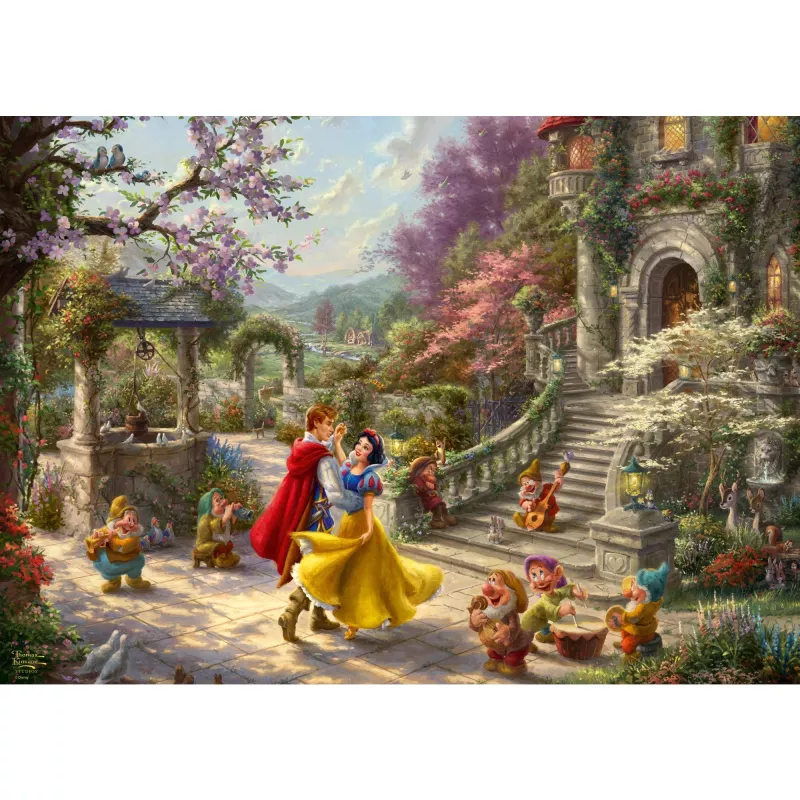 Puzzle Schmidt Spiele 59625 Blockpuzzle 1000 pezzi Cartoni animati