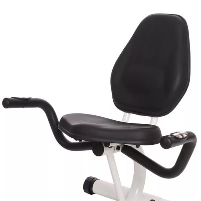 Cyclette magnetica orizzontale bianca e verde HMS R9259