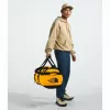 The North Face NF0A52SA Borsa da viaggio 71 L nylon, poliestere nero, giallo