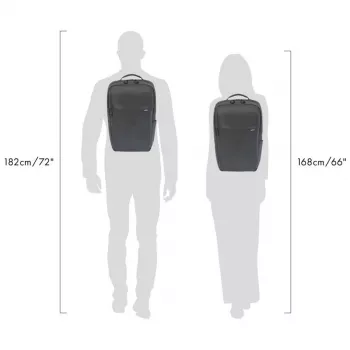 Dicota Commuter D32125 zaino per laptop, 13–16 pollici, riflettente