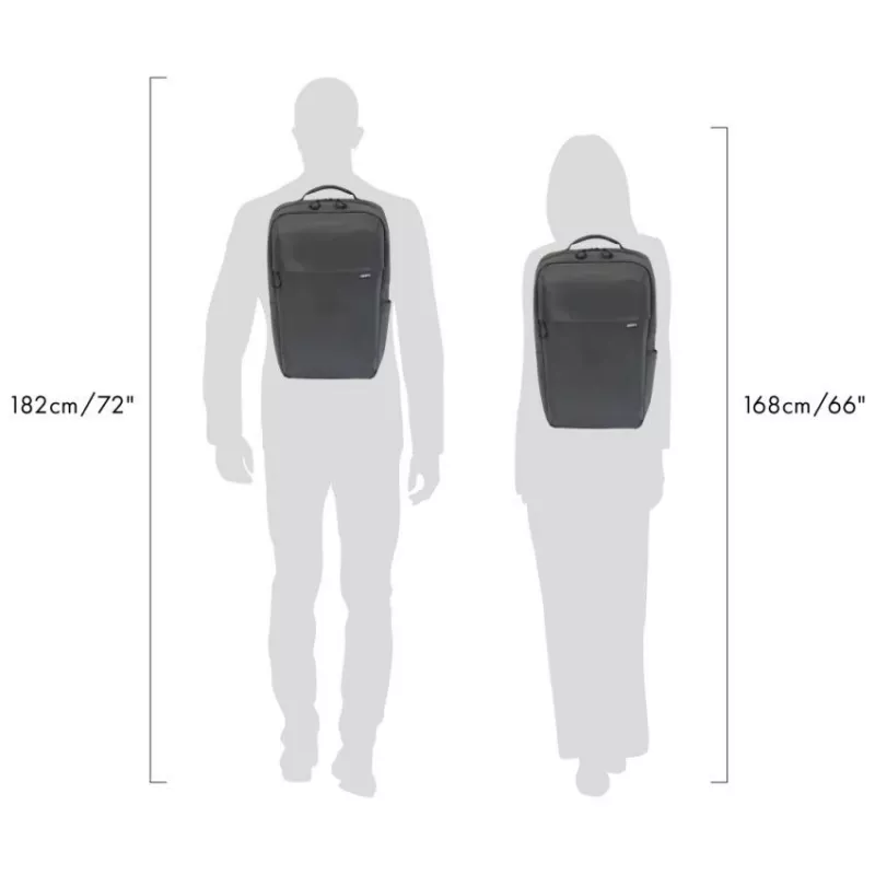 Dicota Commuter D32125 zaino per laptop, 13–16 pollici, riflettente