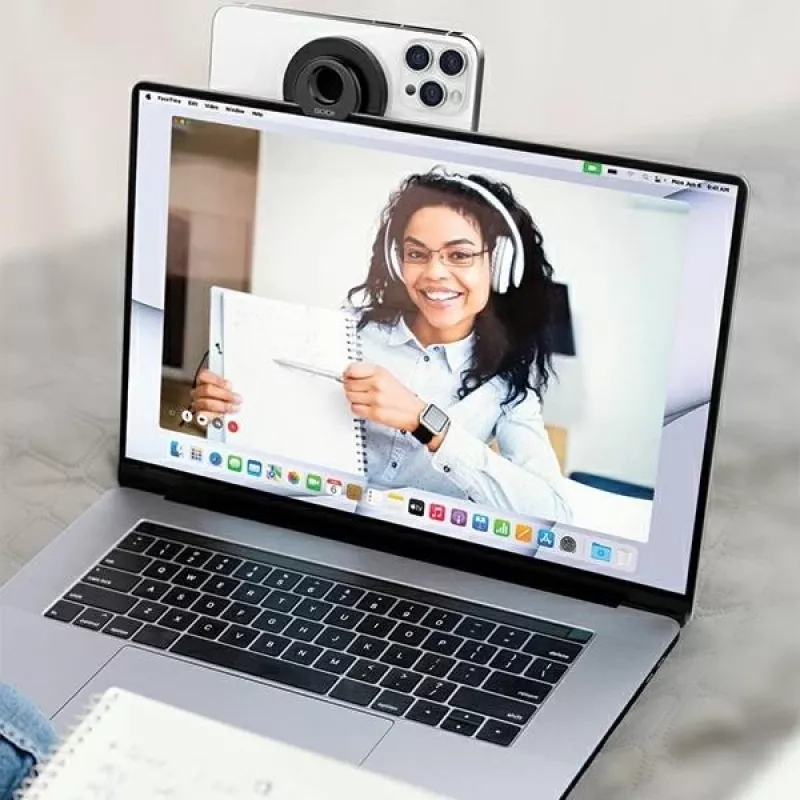 Supporto a induzione per MacBook MagSafe nero