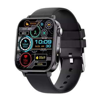 Smartwatch Colmi P80 nero – wearable da polso, display a colori, monitoraggio salute e attività
