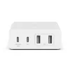 Caricabatterie per interni Belkin WCH010VFWH cavo 2 m 2 porte USB Type-C bianco