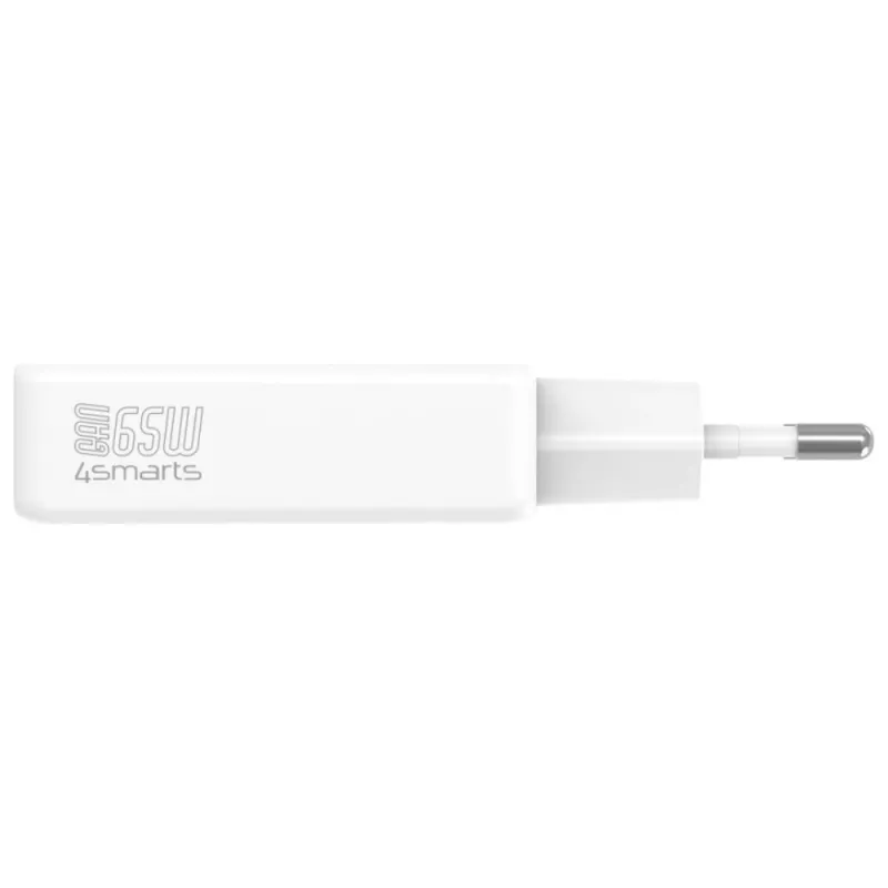 Caricabatterie PDPlug Dual 65W GaN 2xUSB-C bianco