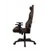 Sedia gaming Arozzi Torretta SuperSoft – ergonomica marrone, design di supporto