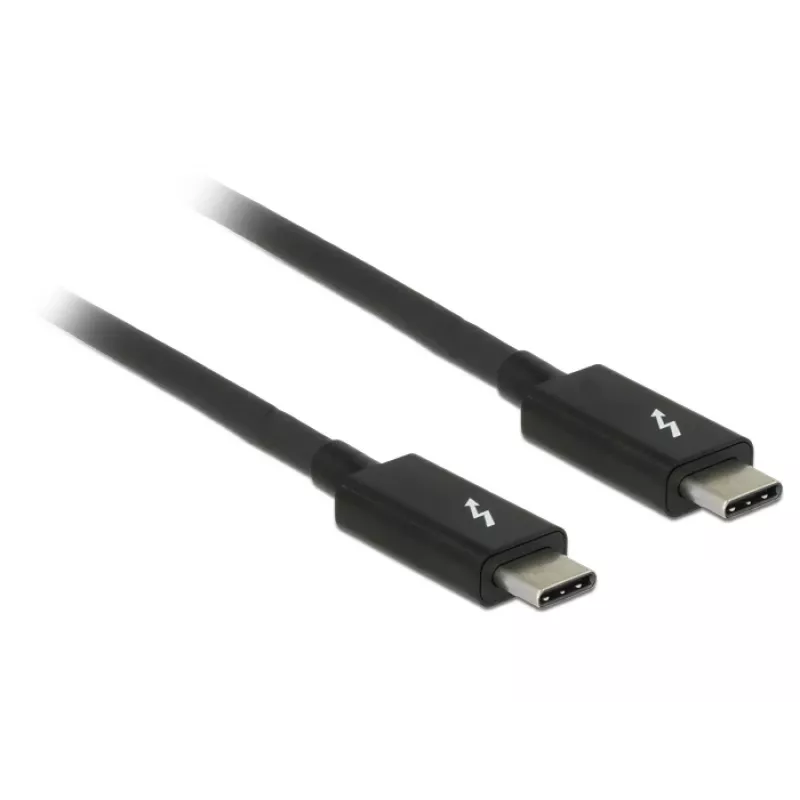 Cavo Thunderbolt DeLOCK 84845 1 m 20 Gbit/s nero