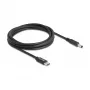 Cavo di ricarica per laptop DeLOCK USB Type-C maschio a Dell 4.5 x 3.0 mm maschio 1,5 m 20 V