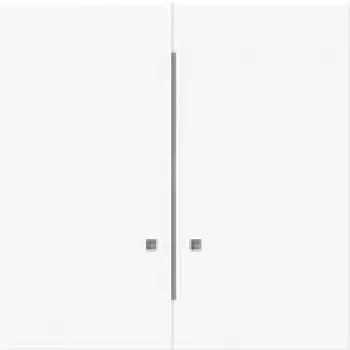 BUSCH JAEGER Placca 1785 K-44G con 2 semiblacche (2CKA001751A3305)