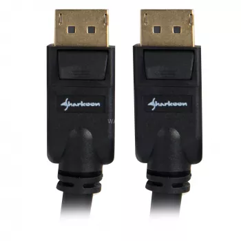 Cavo DisplayPort Sharkoon 1.3, 4K, 1 m, nero