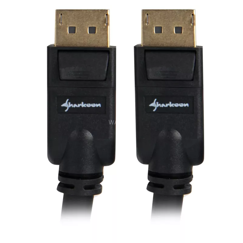 Cavo DisplayPort Sharkoon 1.3, 4K, 1 m, nero