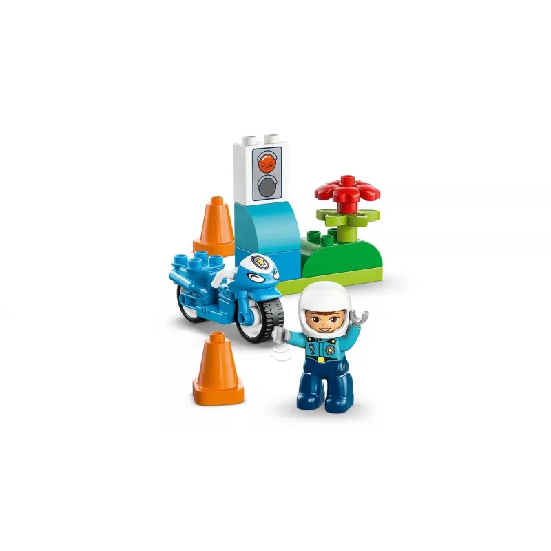 LEGO DUPLO 10471 Moto della polizia blu