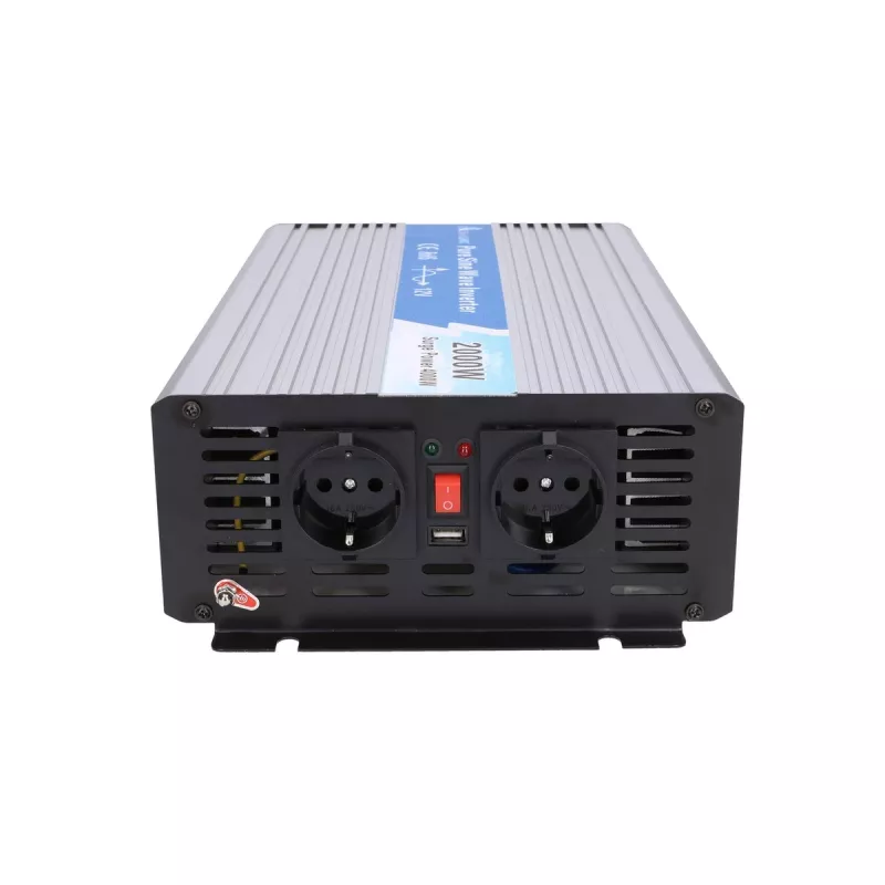 Extralink OPIP-2000W | convertitore di tensione | auto 12V, 2000W onda sinusoidale pura