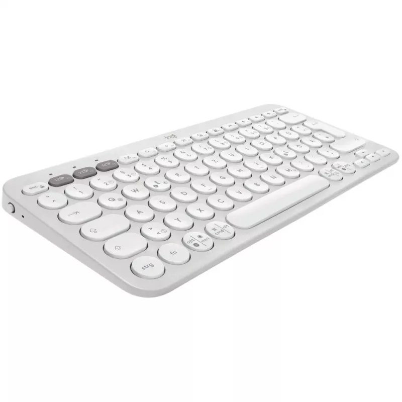 Logitech Pebble 2 Combo Set, bianco, wireless, tedesco, 920-012204