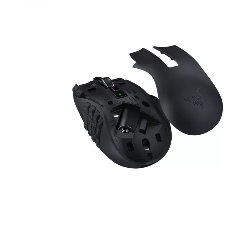 Razer Naga V2 HyperSpeed mouse gaming wireless, nero