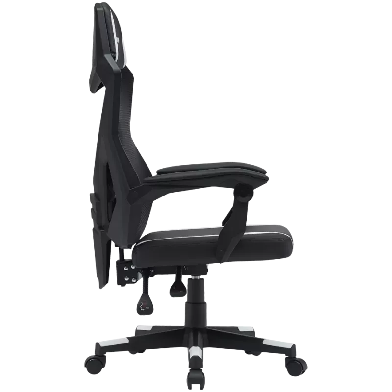 Sedia gaming CANYON Flow MCH01 mesh nero bianco
