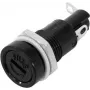 Portafusibile EUROLITE 30207210 con dado filettato, montaggio su pannello