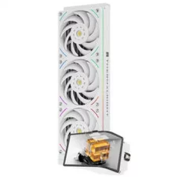 Dissipatore liquido AiO Thermalright Wonder Vision 360 UB ARGB, ARGB, display OLED 6,67” – 360 mm, bianco (WONDER VISION 360 UB AWONDER VISION 360 UB ARGB bianco)