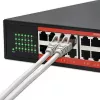 Switch di rete QOLTEC Gigabit Ethernet PoE 24xRJ45 2xSFP
