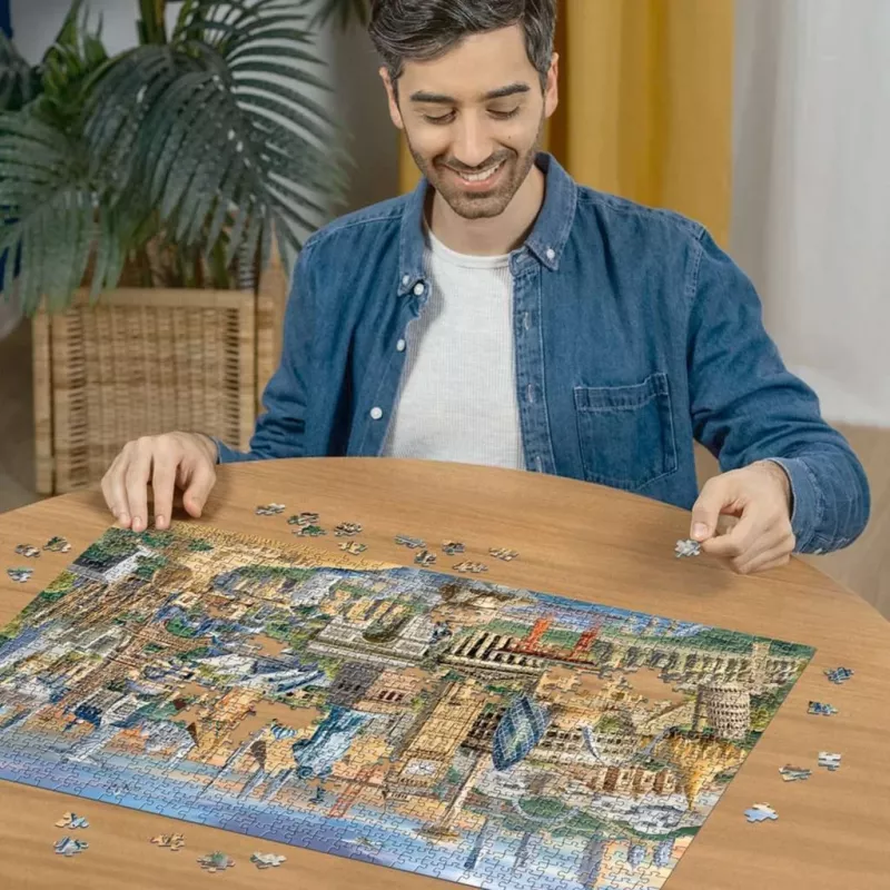 Puzzle Monumenti del mondo (1000 pezzi)
