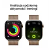 Apple Watch GPS + Cellular 46mm cassa in titanio oro cinturino Milanese Loop oro S/M