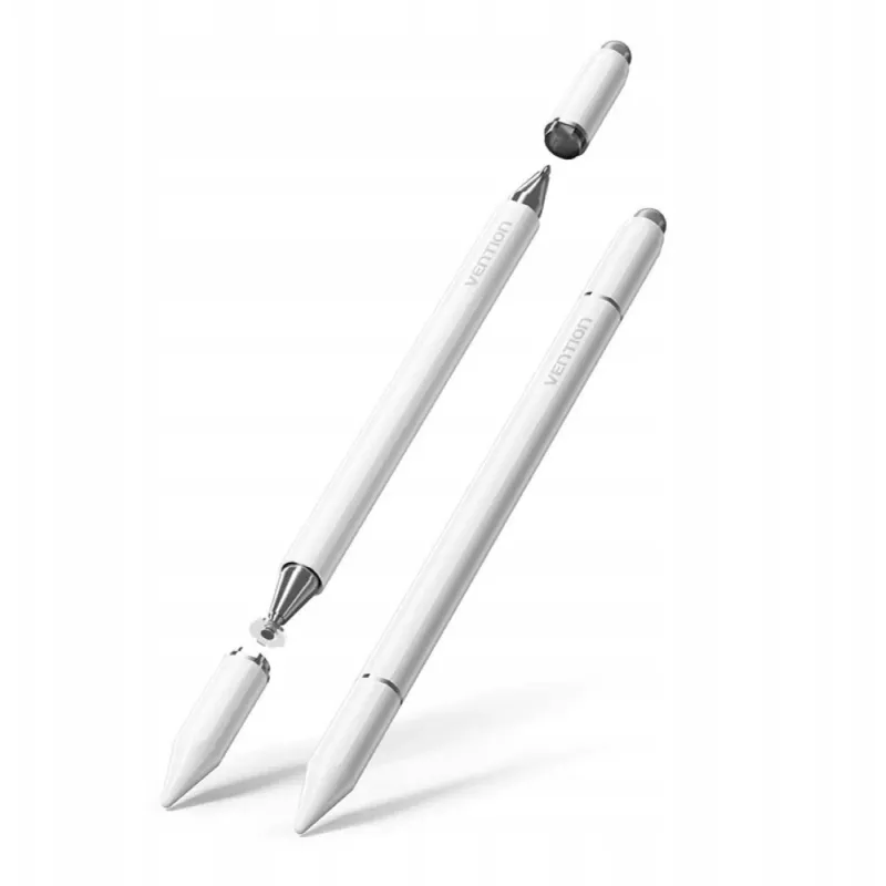 Stylus Vention KQLW0 3-in-1 magnetico lega di alluminio, bianco, 18,2 g
