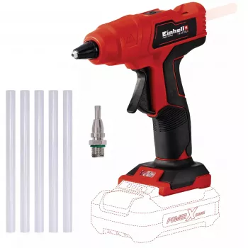 Pistola per colla a caldo Einhell 4522200 nero rosso