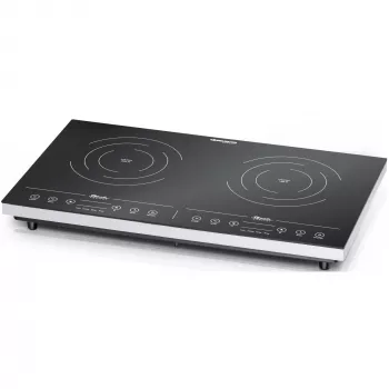 Piano cottura a induzione Rommelsbacher CT 3410/IN, 2 zone, controllo touch