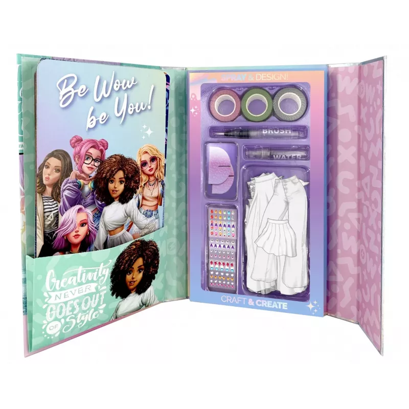 Set creativo per bambini Euroswan WOW00085 — set artistico spray design per bambini