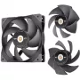 Thermaltake SWAFAN GT12 120mm Ventola per case - Nero