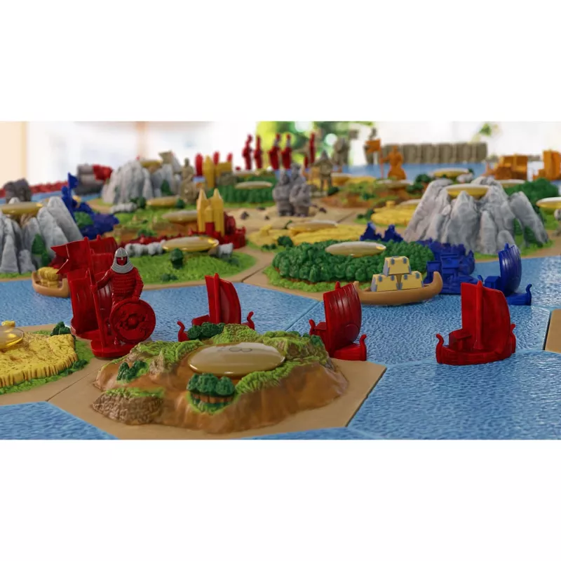 Gioco da tavolo Kosmos KOO Catan 3D – set di espansione Seefahrer + Städte & Ritter