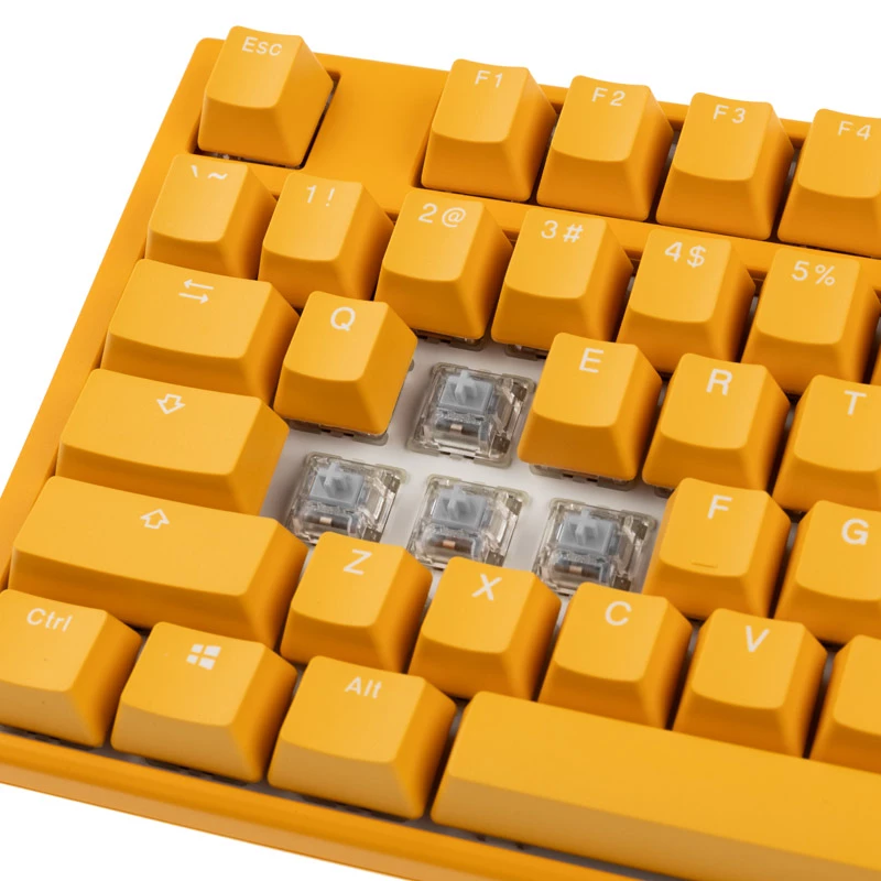 Ducky One 3 TKL Tastiera Gaming USB QWERTY Inglese Giallo