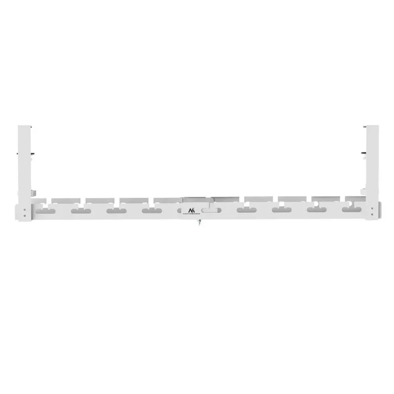Organizer per cavi Maclean sotto la scrivania, carico max. 5 kg, max. 728 mm, bianco, MC-103 W