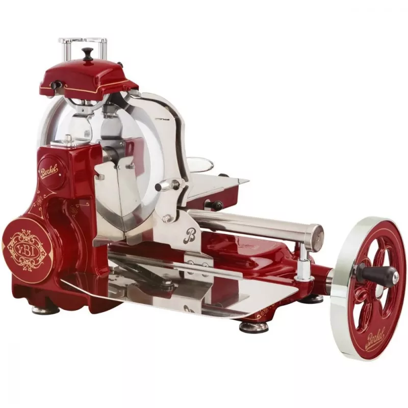 Affettatrice manuale Berkel Volano Tribute rosso alluminio