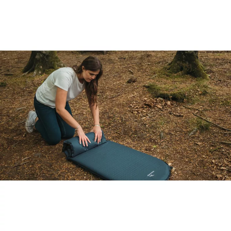 Materassino da campeggio easy camp Compact Single 2,5 cm blu scuro (modello 2024)