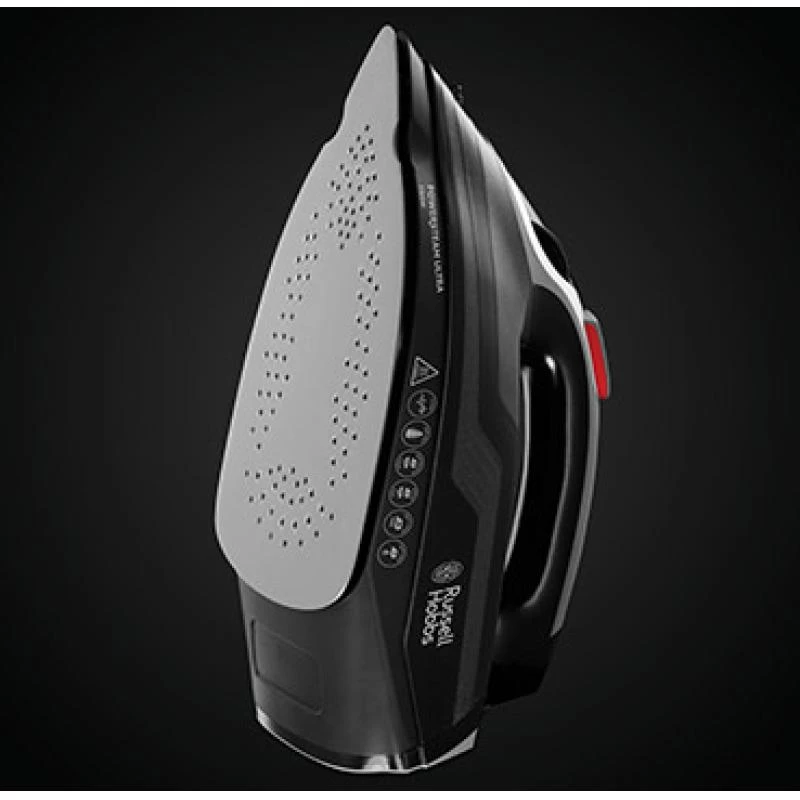 Russell Hobbs 20630-56 ferro da stiro a secco e a vapore piastra in ceramica 3100 W nero, grigio